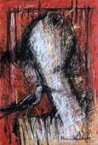 A. S. Rind, 15 x 22 Inch, Mixed Media On Paper, Figurative Painting, AC-ASR-768